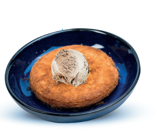 Kunafa Ice Cream