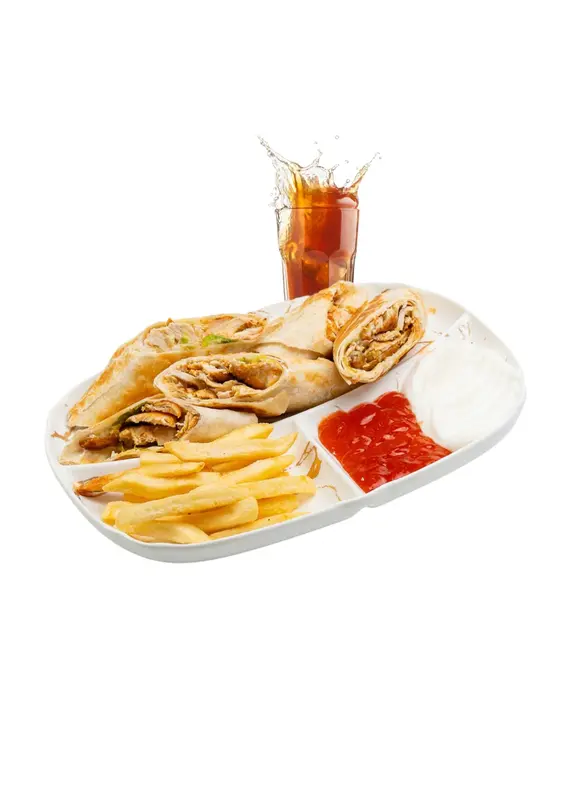  (Lunch) shawarma meal