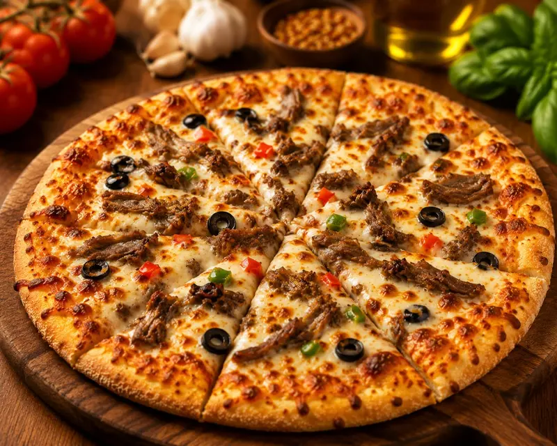 Lamb Pizza