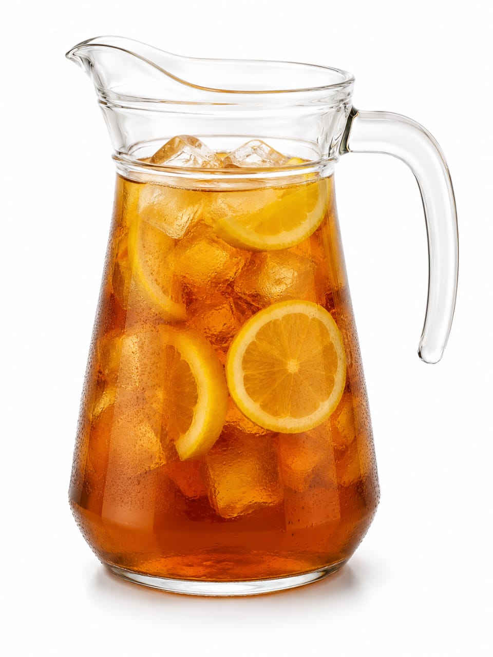 jug ice lemon tea