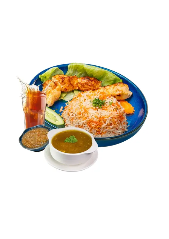 (Lunch) shish tawook with rice